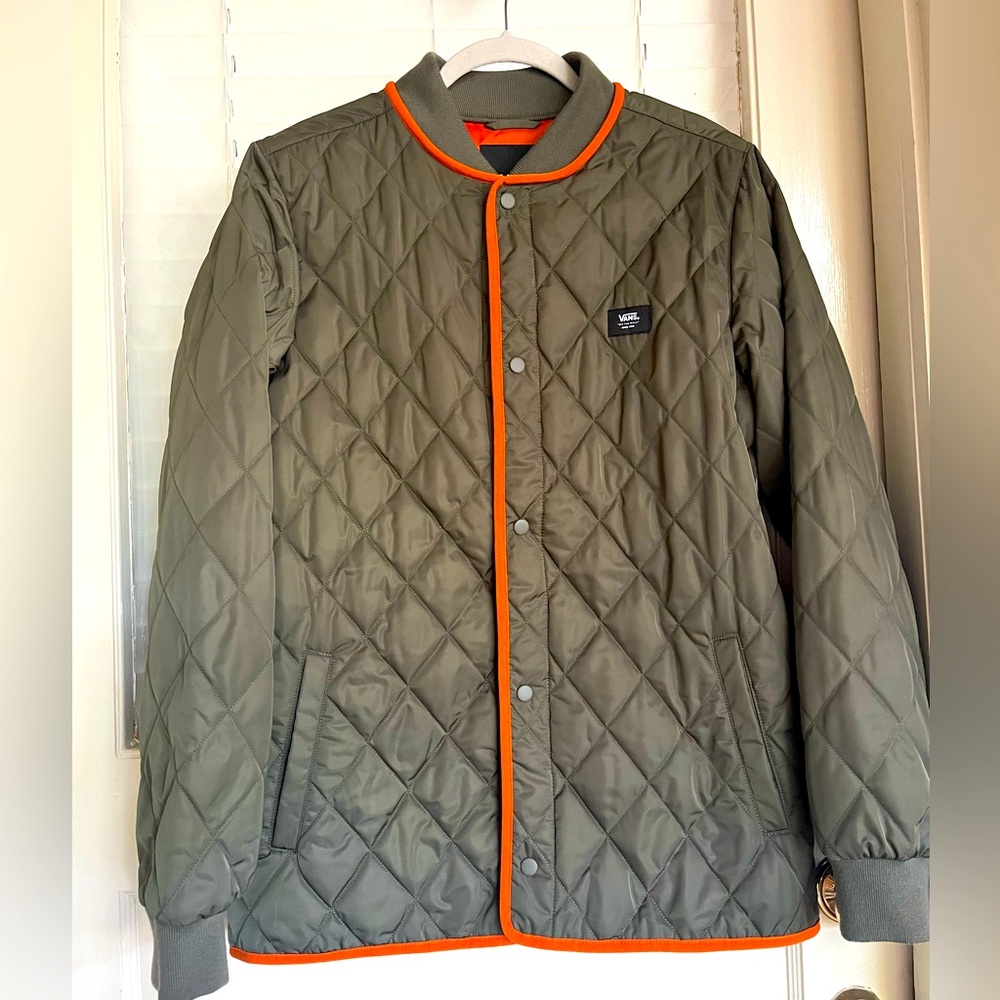 Vans Quilted Jacket Small NWOT